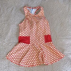 Lime Ricki tankini swim top